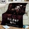3D Silent Hill HD Horror Movie Game Blanket,Soft Throw Blanket for Home Bedroom Bed Sofa Picnic Travel Office Cover Blanket Kids