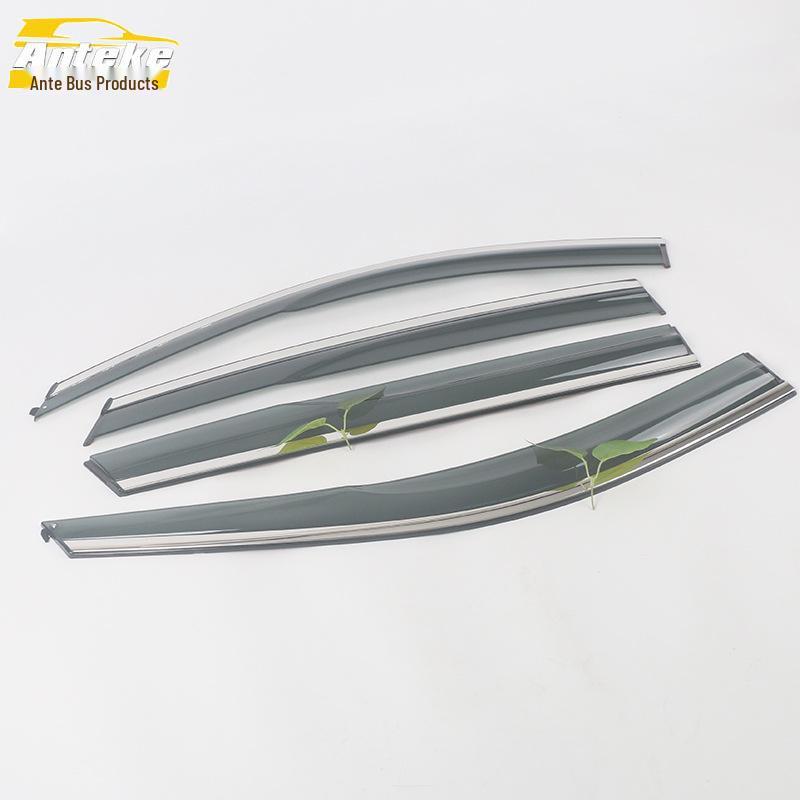 3D Stainless Steel Rain Guards & Sun Visor Stickers for Wuling 22 Star Journey