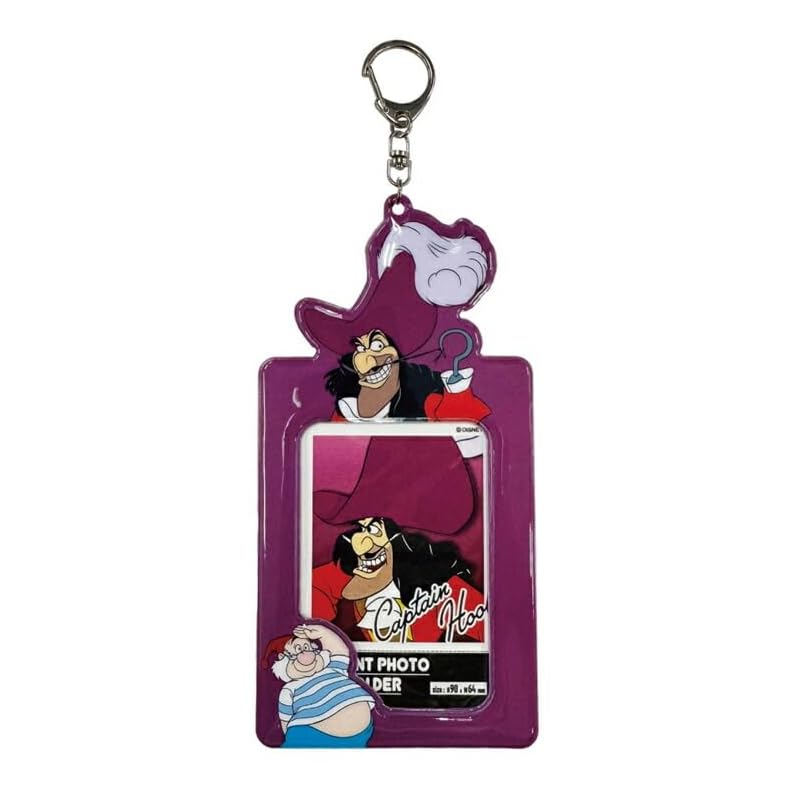 

SK Japan disney instant photo key ring captain hook 16958