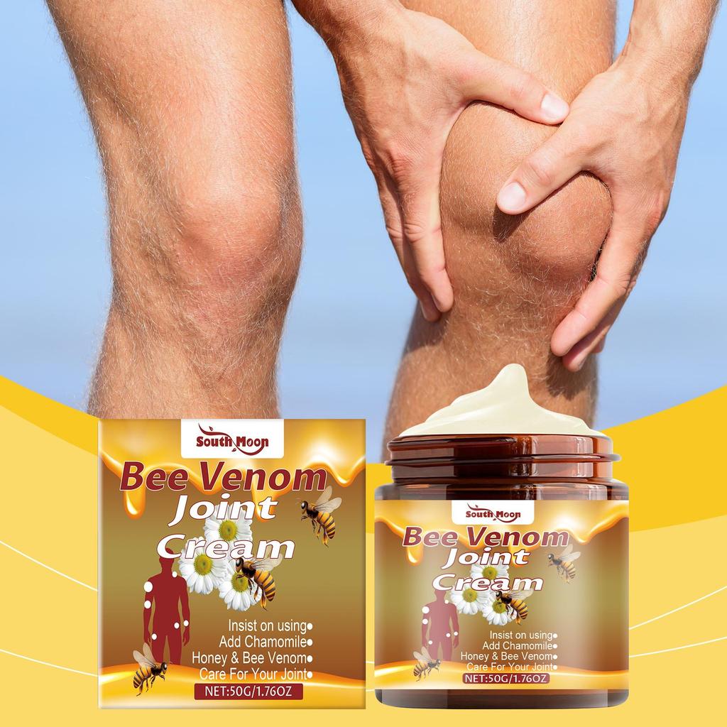 South Moon Cremă pentru articulații cu venin de albine Cremă hidratantă delicată pentru piele pentru articulațiile corpului pentru masaj zilnic