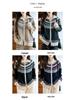 Women's Thickened Fair Isle Pure Wool Cardigan – Loose Knit Sweater Coat for Autumn & Winter
