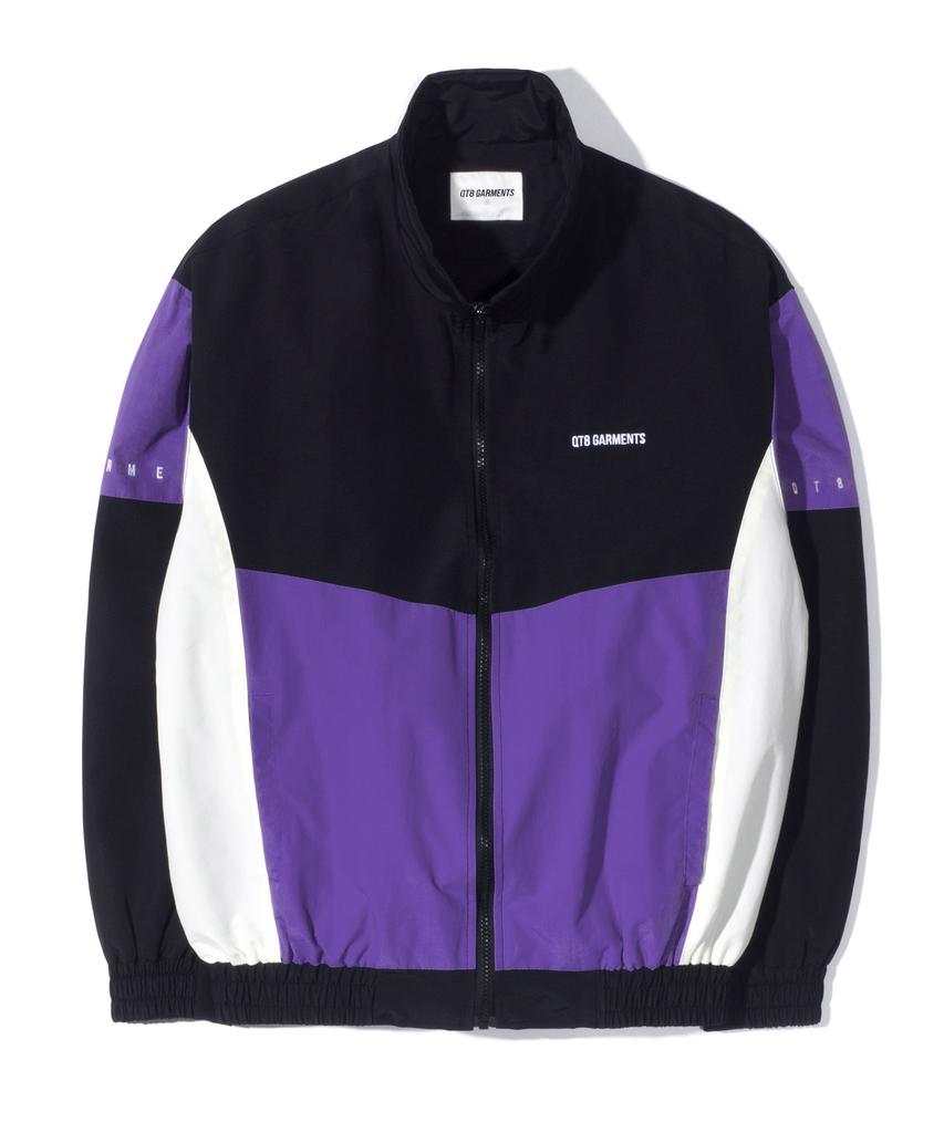 Qt8 Garments Lb Old Track Jacket (Purple)