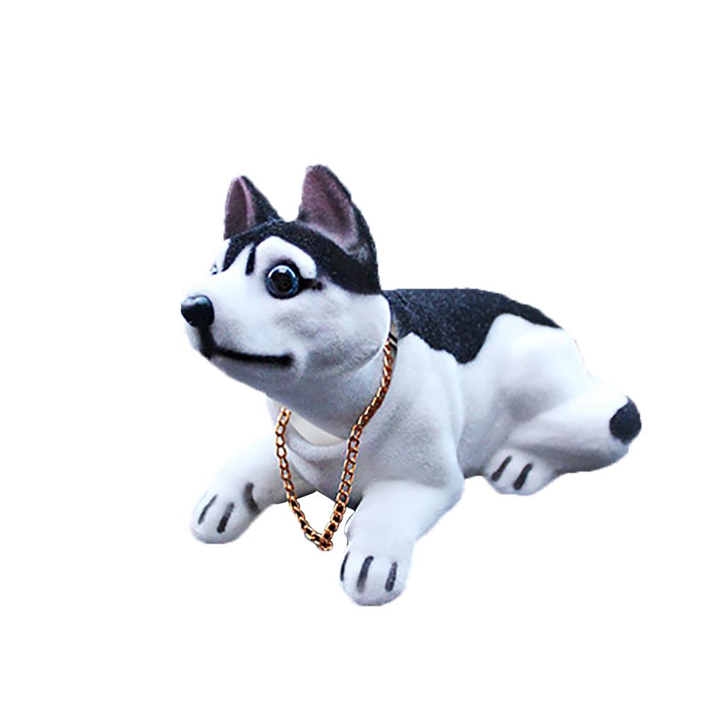 Roztomilá kreativní panenka do auta s třesoucí hlavou psí ozdoby Dekorace interiéru auta