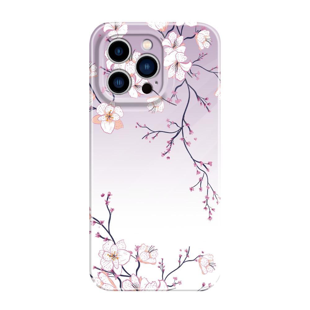 Pretty Wintersweet Phone Case For iPhone 13 12 11 7 8 6 6S Plus Pro Max Mini X XS XR SE 2020 2022 Film Hard Cover