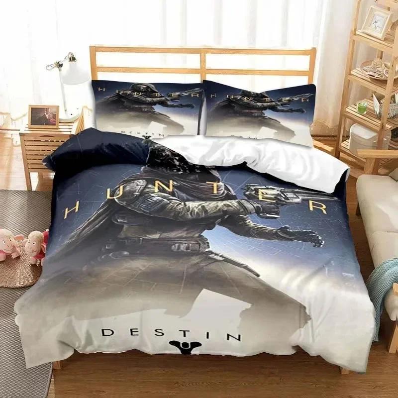 Game Destiny Printed Bed Set Duvet Cover Pillowcase Bedding Set Bed Linen Sheet Quilt Cover Full Queen King Size