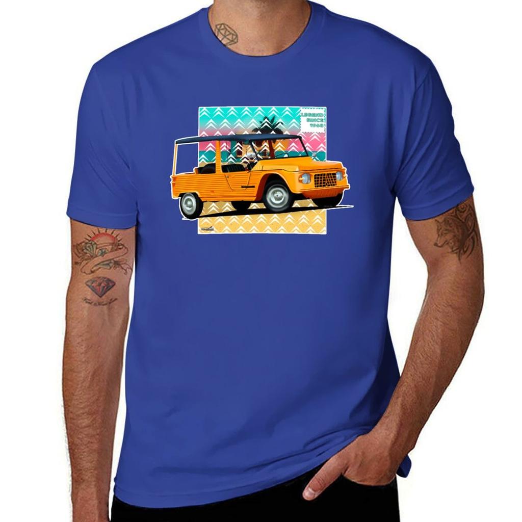 Mehari Summer! T-Shirt Short Sleeve Tee Hippie Clothes Summer Top Kawaii Clothes Big and Tall T Shirts for Men