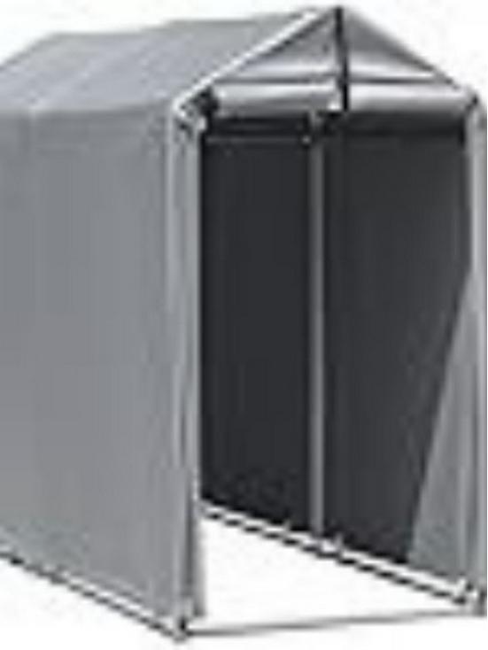 Steel Frame Outdoor Canopy Tent for Bicycle and Electric Vehicle - Rain/Sun Protection Carport Storage