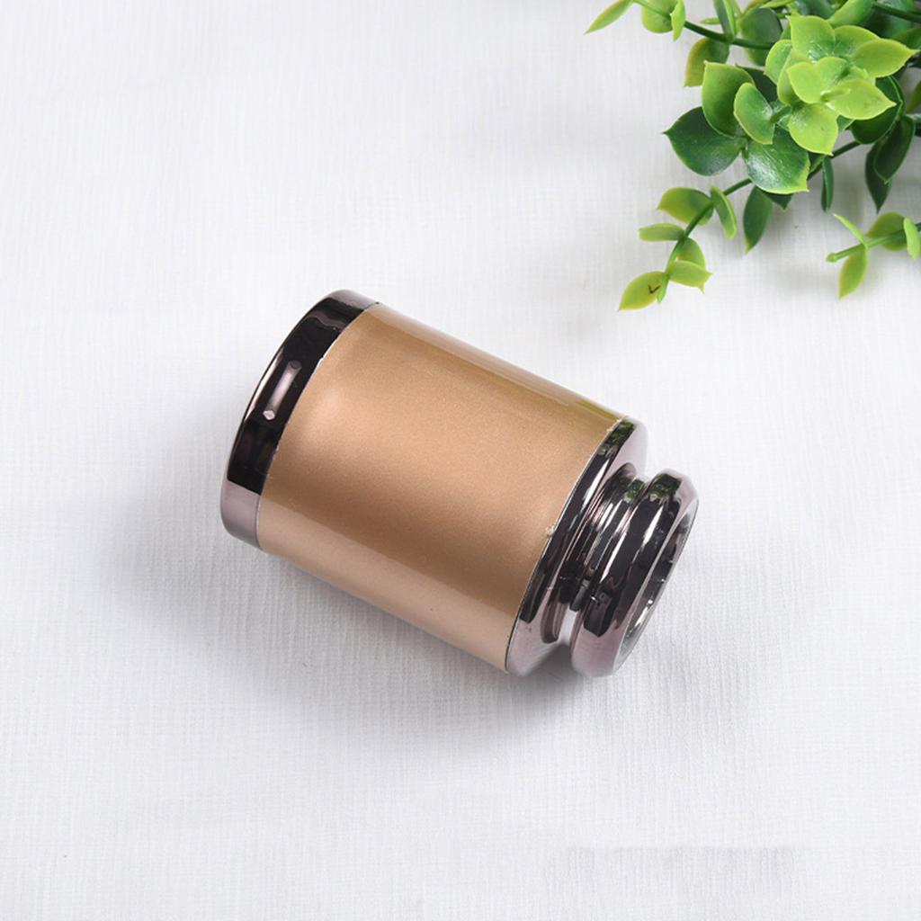 4pcs Modern Artistic Finial Caps Stylish Minimalist Curtain Rod Finials set for Curtain Rods for Home or Office Decor