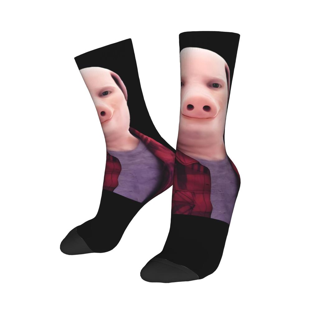 Men Women John Pork Is Calling Funny Meme Accessories Socks  Sweat Absorbing Socks Fashion For Sports Wear