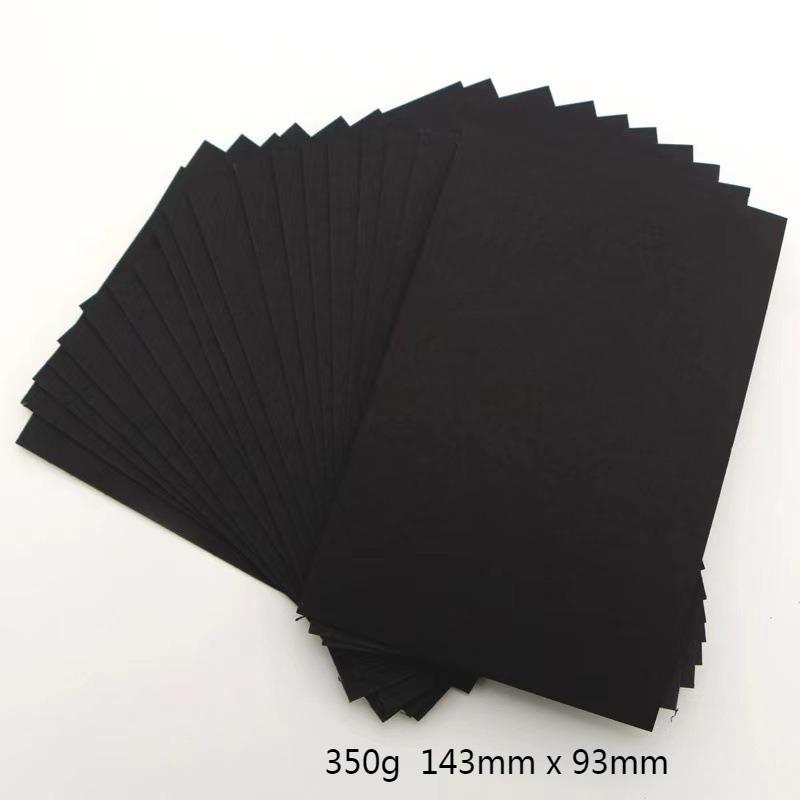 A6 Size143 X 93mm Kraft Paper 350gsm Card Paper, DIY Gift Packing Cardboard Paper Blank Postcard Hand-Drawn Doodles