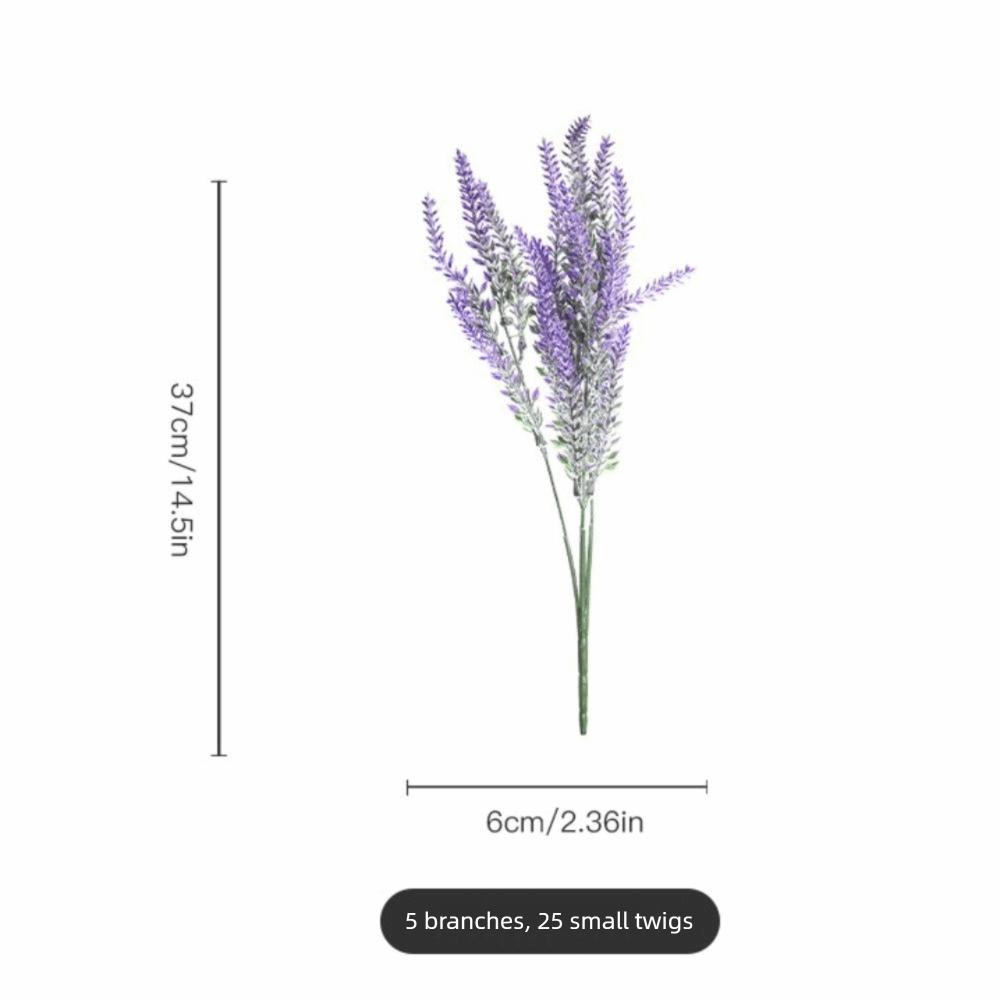 Supplies Plastic Artificial Flowers Floral Arrangement DIY Plastic Lavender Multicolor Wedding Decorative Flowers Home Table