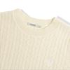 FILLUMINATE (W) Cable Round Knit - Ivory