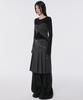 Peulleeoeob Pleats Midi Skirt (Fl-243_Charcoal)