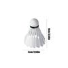 Badminton Ball High Speed Professional Feather Shuttlecock For Indoor Professional High Stability White Shuttle For Beach Racket