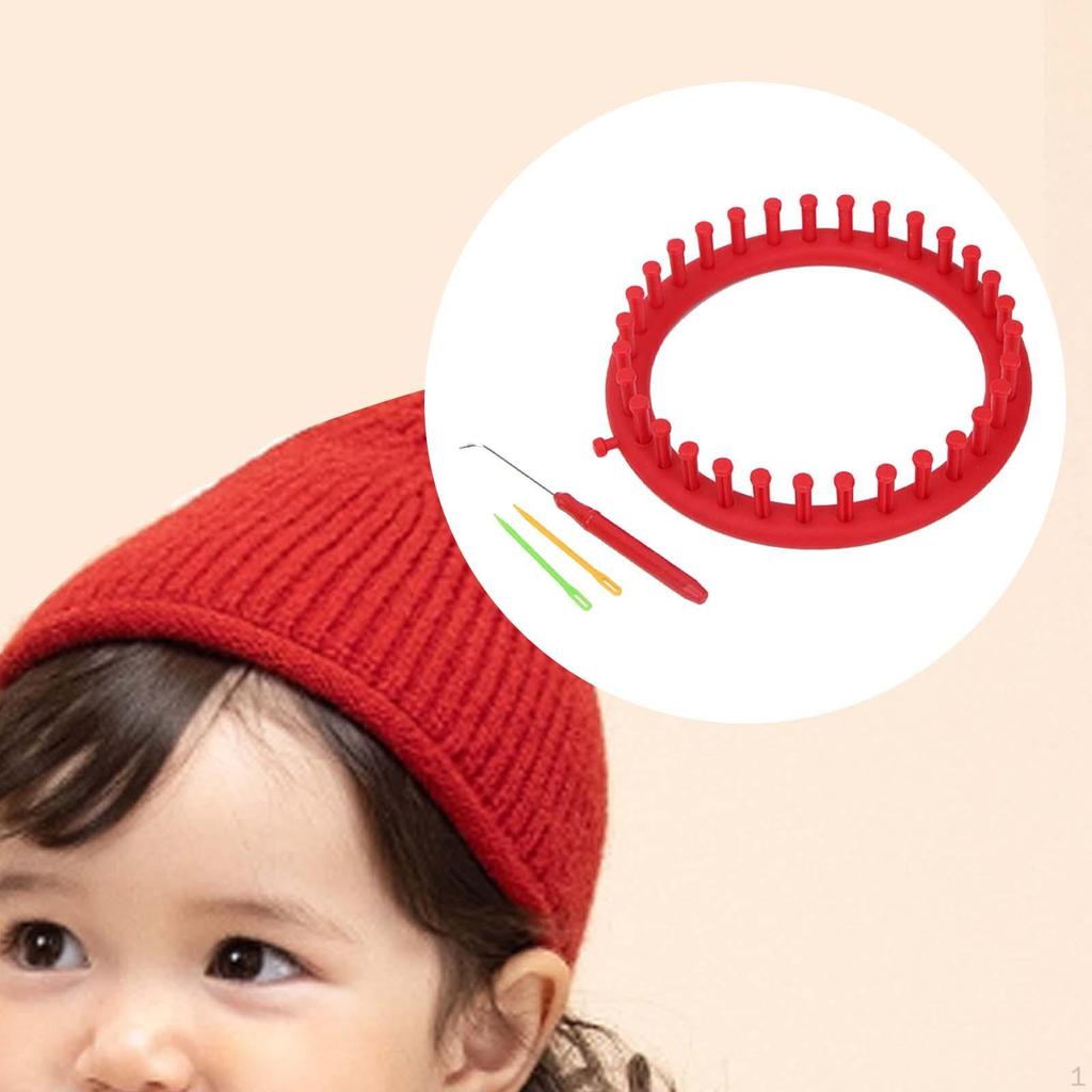 Knitting Loom Kit for Yarn Projects, Weaving Tool Crafting Shawls And Accessories