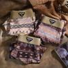 3pcs Retro Men's Underwear Ethnic Style Ice Silk Underwear Men's Breathable Underwear Summer Men's Flat Underwear Boxer Brief