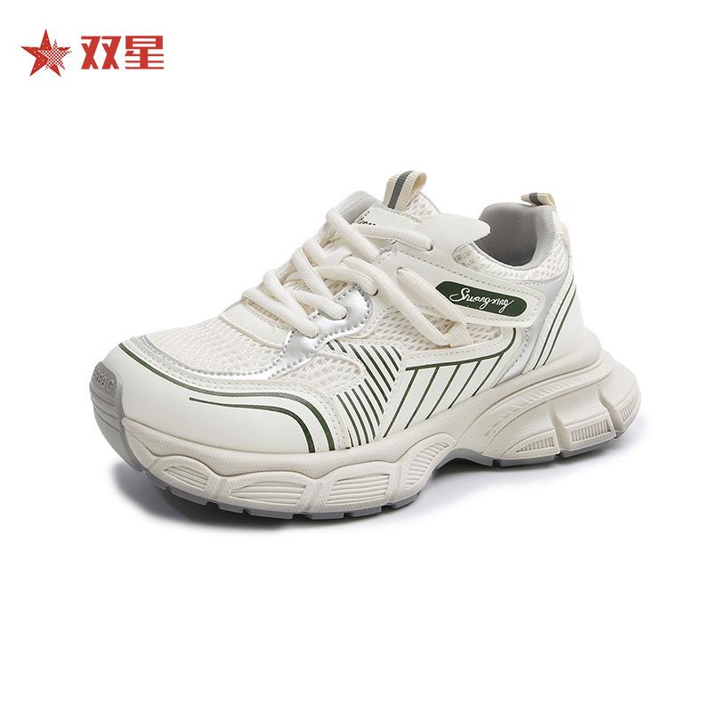China Double Star ZGSX summer new ins tide student campus thick bottom 35 бежевый