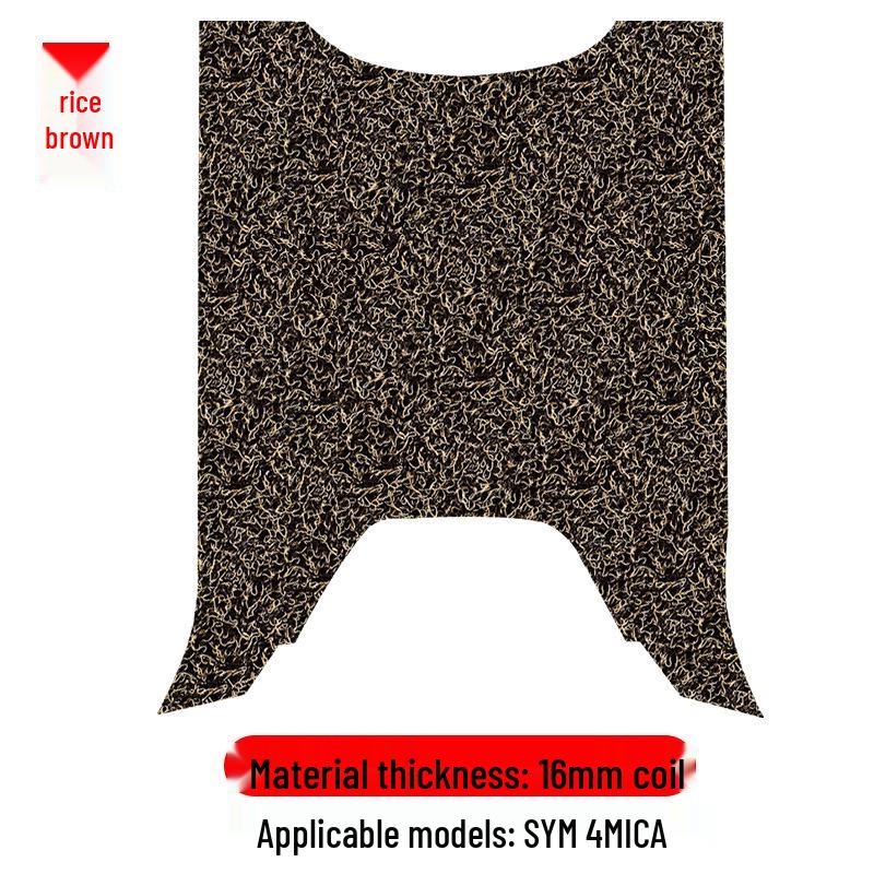 SYM Little Ant 4MICA 150cc Motorroller Custom Fußmatte Seidenringpolster.