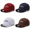 Letter Balanced Embroidery Baseball Cap Sun Protection Breathable Hat Peaked