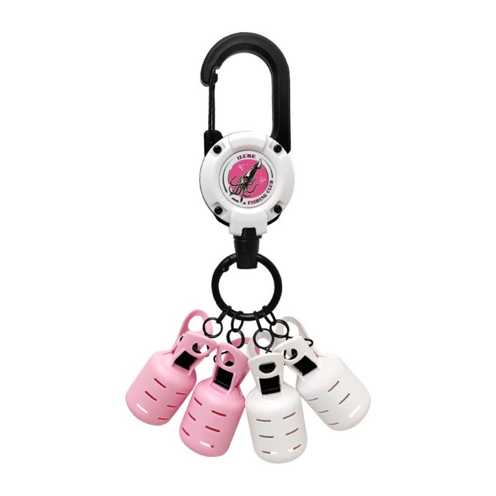 

4 шт./компл. Защита для крючка эги в форме резервуара, Пряжка, Набор защиты для приманки, Джиг Style 4