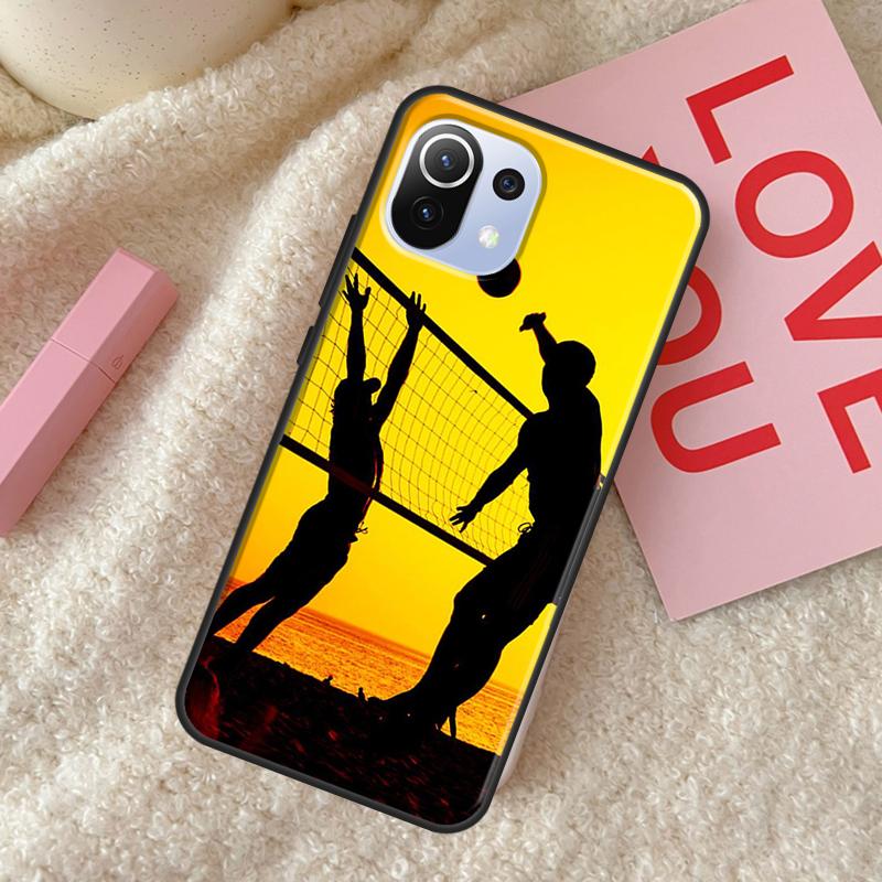 Volleyball Sport Back Case For POCO X4 Pro F1 F2 F3 X3 GT M3 M4 X3 Pro Cover For Xiaomi 11T 12 Pro 11 Lite