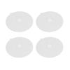 4 Stück 23cm Silikondeckel Wiederverwendbare Hitzebeständige Silikonabdeckung für Tasse Schüssel Teller Mikrowellengeeignet Spülmaschinenfest