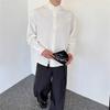 Men's Stand Collar Shirt: Modern Chinese Style for Spring & Autumn