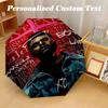 8‑Rib Automatic Umbrella, The Weeknd Design Foldable Umbrella for Sun Rain Protection Travel