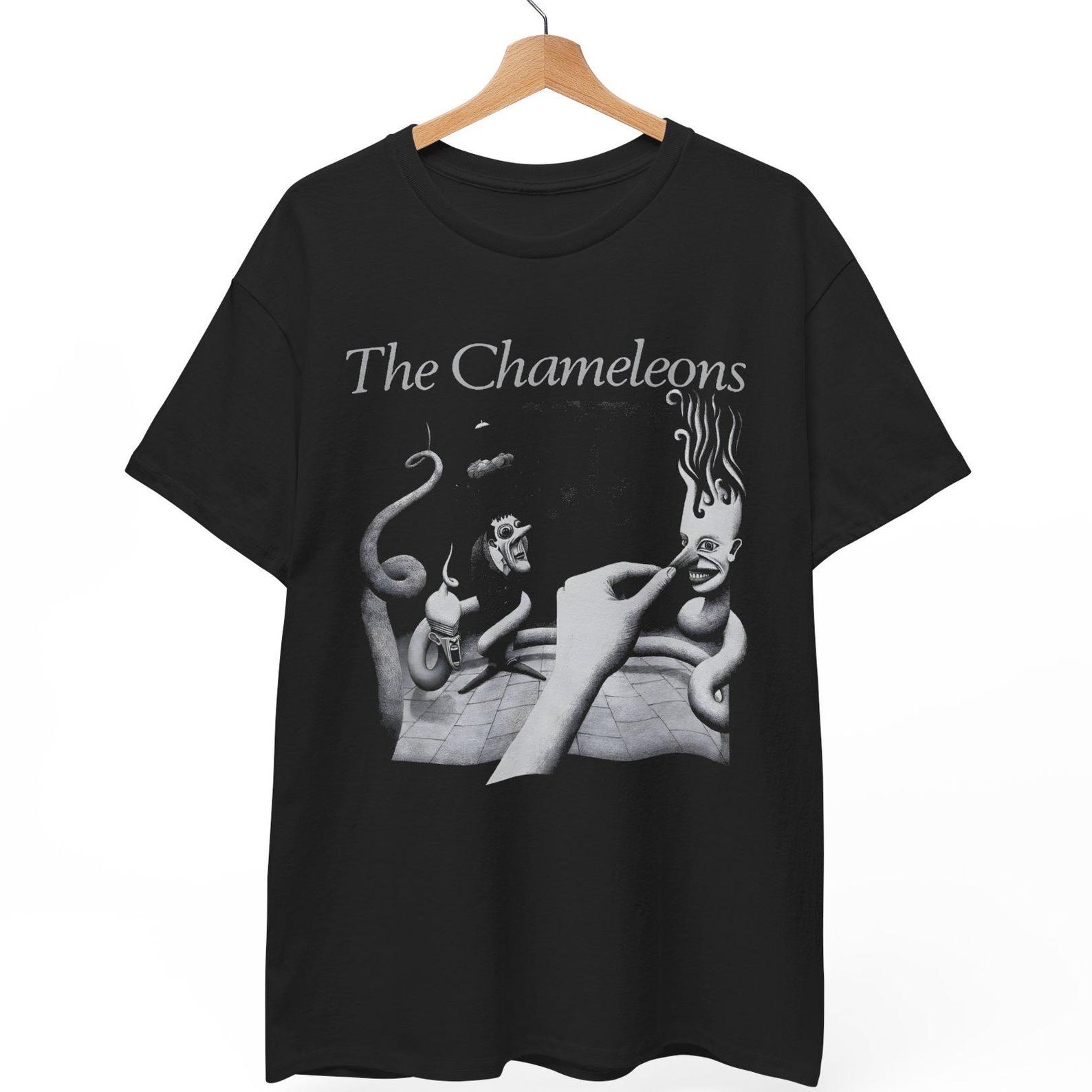 The Chameleons Strange Times T-Shirt | 80s Post-Punk Band Tee XL