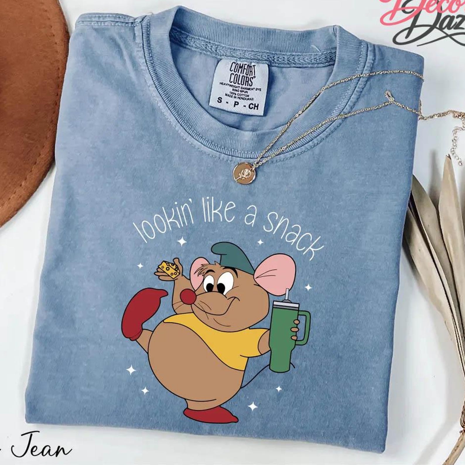 Comfort Colors® Lookin  Like a Snack Shirt, Gus Gus Shirt, Disney Shirt, Disney Snacks Shirt, Disney Gus Gus Tee, Disneyland Vacation Tee 4XL