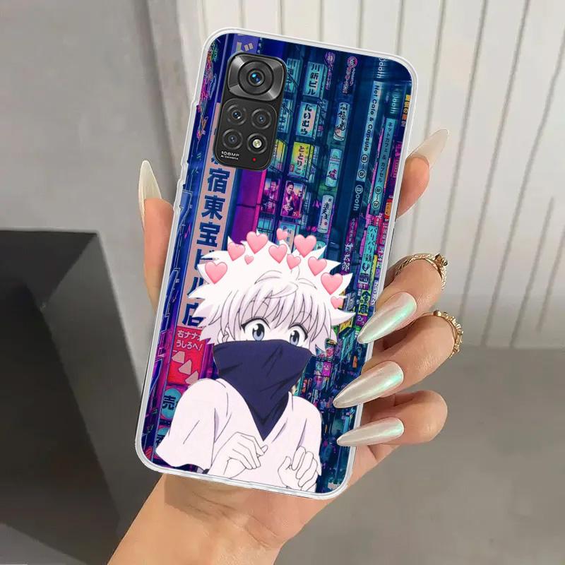 Hunter HXH Killua Phone Case for Xiaomi Redmi Note 15 14 14S 13 12S 12 Pro 11S 11 Plus 11T 11E 10S Soft Funda Print Shell Redmi