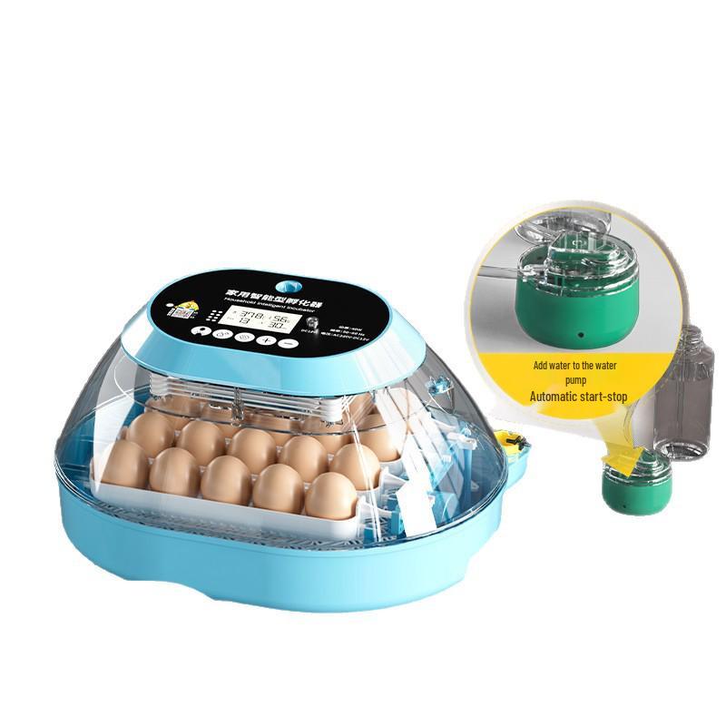 Smart Egg Incubator for Small Households - Ideal for Chicken, Duck, Goose, Pigeon, and Quail Eggs.