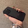 Wood Grain Plain Leather Is Suitable for IPhone16promax Including The Lens Phone Case and Anti Drop Comparison Protective Case for Apple 14