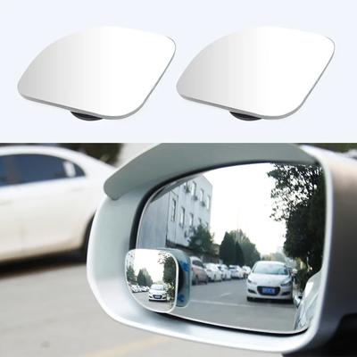 Car Rear View Mirror Wheel Blind Spot Small Round Mirror 360 Degree Adjustable Additional Mirrors Auxiliary Auto Mirror Amagi