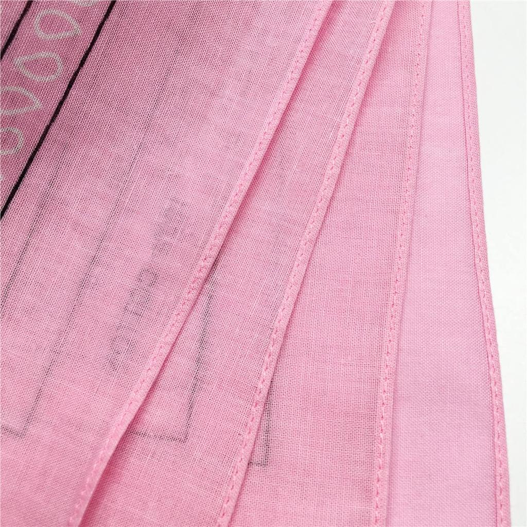 Trifong Bandana Paisley Bandana Adults Pink 100% Cotton Large Cashew Pattern Men's Women's Handkerchief 55cm x 55cm