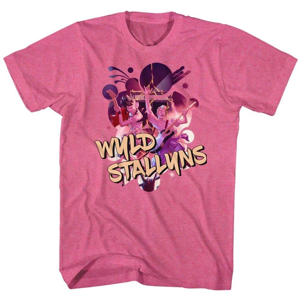 Bill And Ted Wyld Retro Pink Heather Movie  Children s T-shirt 150