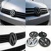5K0853601C VW 135mm Car Front Grill Logo Emblem 110mm Rear Trunk Lid Badge For Volkswagen Golf MK6 Replacement Auto Accessories ze5