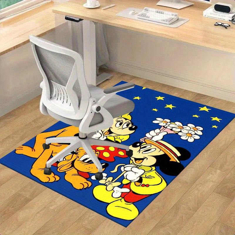 

1pc, Disney Mickey Mouse Minnie Mouse Pluto Rug Carpet Home Office Chair Cover Gift Outdoor MatP118 60cm by 90cm