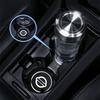 1/2pcs New Car Cup Holder Anti-Slip Silicone Insert Coaster Mat For Nissan Nismo Tiida Teana Skyline Juke X-trail Almera Qashqai