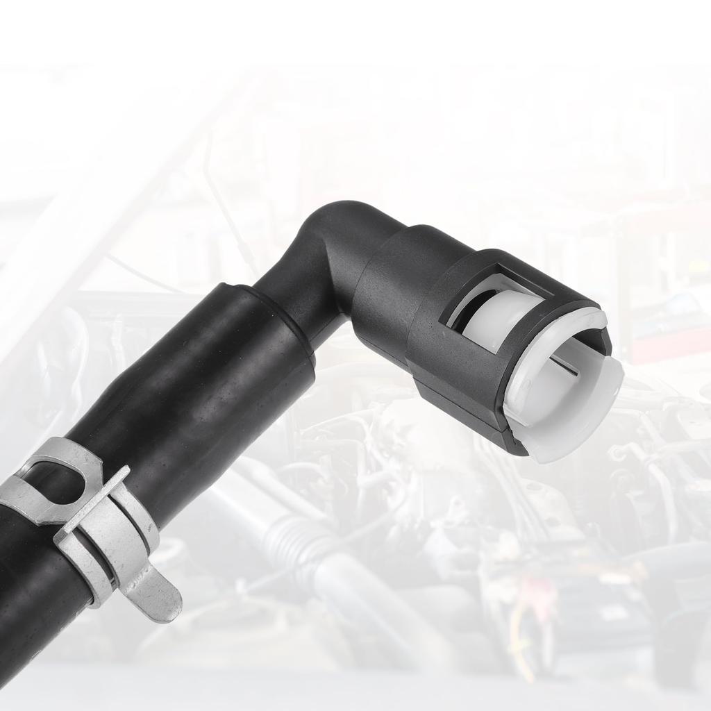 ABSOPRO Motorvarmeslangeenhet BL1Z18472B HVAC Varmeapparat Utløpsrør for Ford Expedition Gummi Svart Nei. 2011-2014,