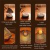 Simulation Flame Volcanic Aroma Diffuser 160ml Capacity Essential Oil Diffuser  for Home