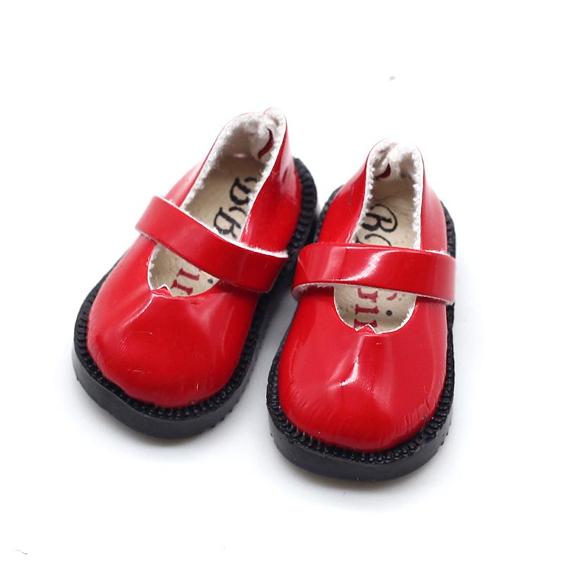 3.2Cm Doll Bowknot Shoes For Mini Leather Shoes For Clothing Accessories Toys