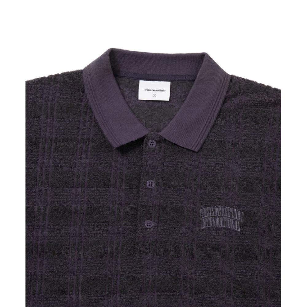 Thisisneverthat Striped Rugby L S Top bLack