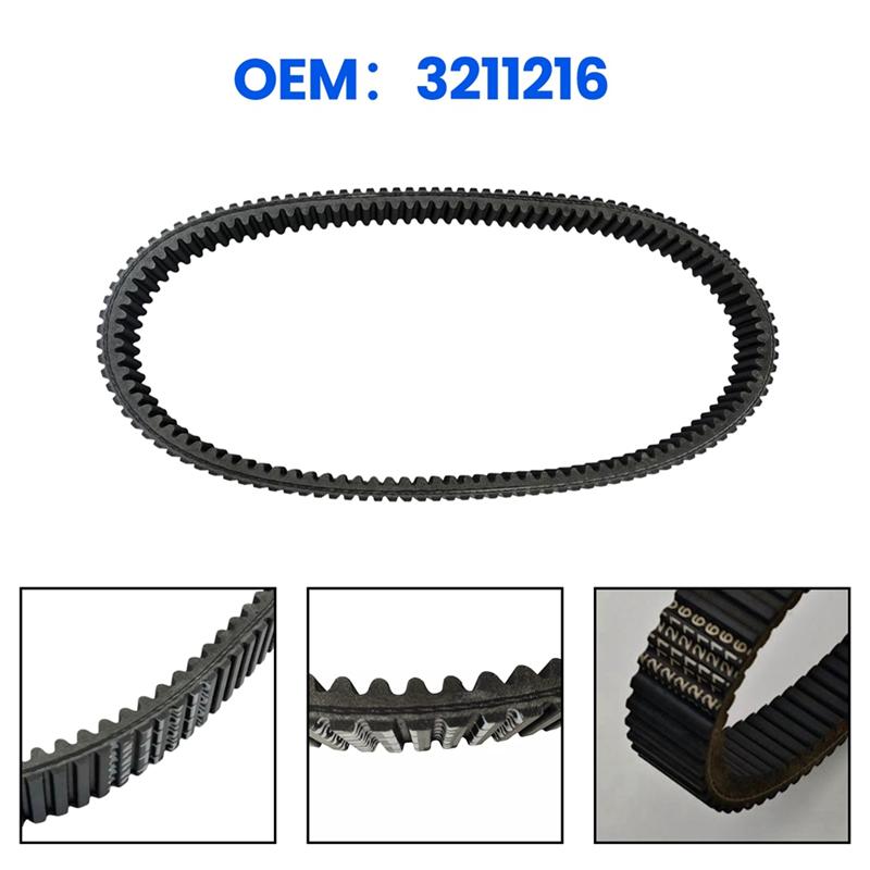 A03Z-3211216 Drive Belt Fit For Polaris -2024 850 RMK Khaos 155 INTL Snowmobile