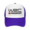 WRC World Rally Championship Mesh Baseball Cap Outdoor Sports Rally Car Racing Snapback Hat Summer Breathable Sun Visor Caps