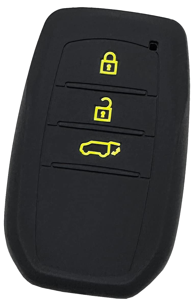 

Силиконовый чехол IKT для смарт-ключа Toyota 3 кнопки / Crown Sports (2023~)