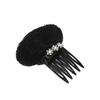 Damen Kreativer Schwamm Volumen Polster Einsätze Haarbasen Puff Haarkissen DIY Haarstyling Werkzeug