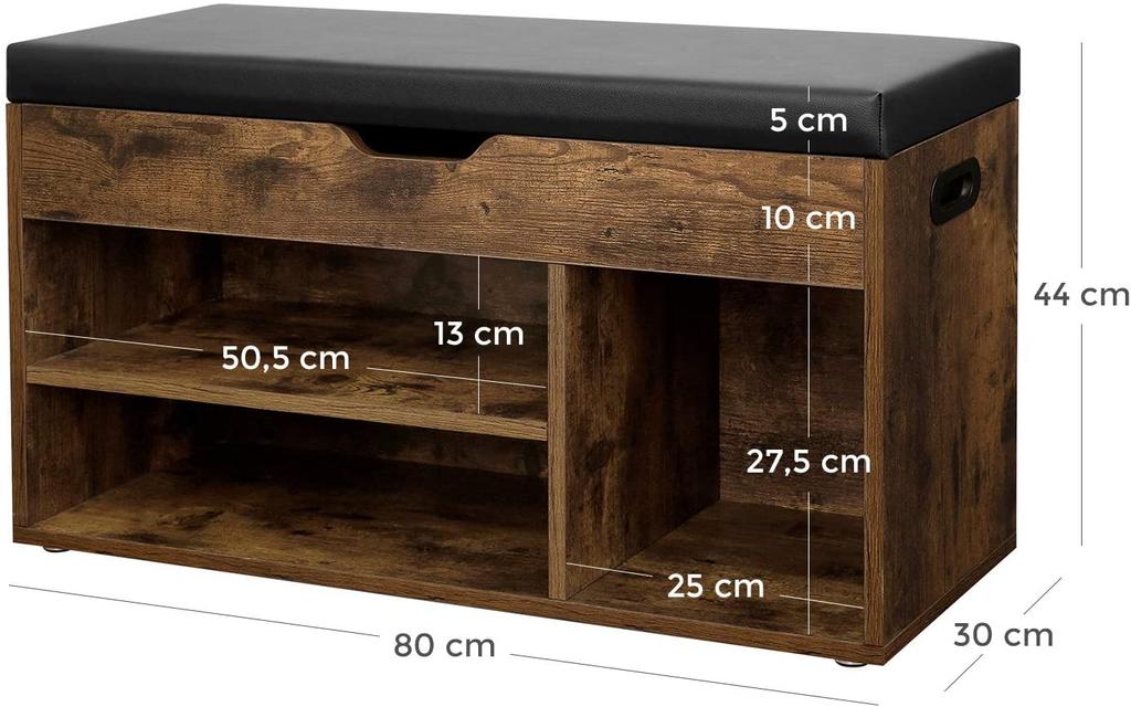Shoe Cabinet With Seat - Lhs30Bx