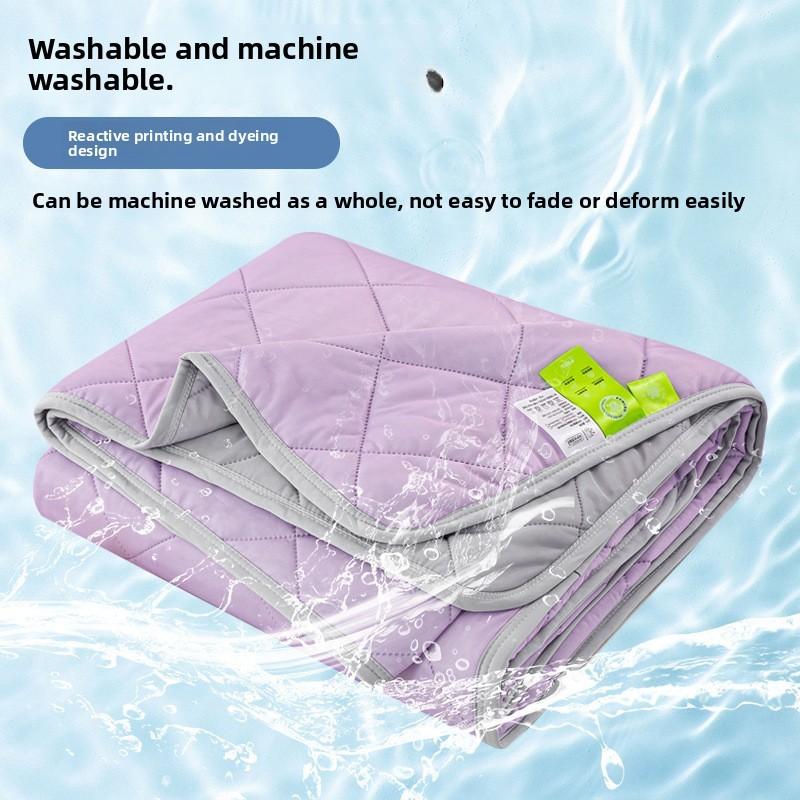 Solid Summer Color Bedding Air Conditioner Quilt For Home Use Lightweight Gift