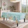 Underwater Ocean Theme Rectangle Table Cloth for Table Decor Holiday Waterproof Reusable Tablecloth for Tables Kitchen Dining